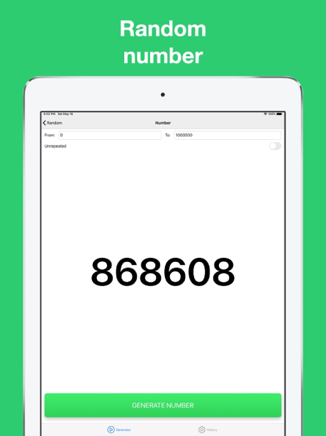 Hacks for Random: Number generator