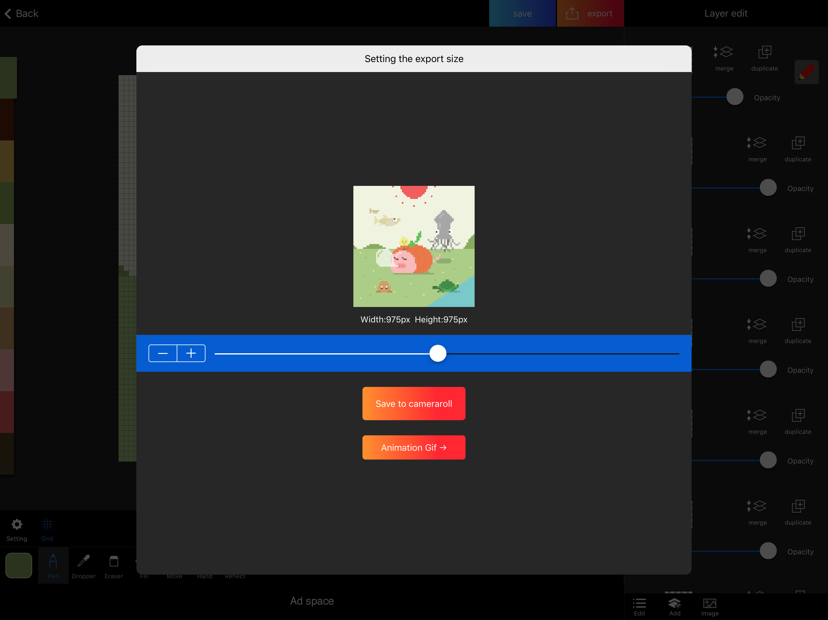 Pixelable - Pixel Art Editor screenshot 9