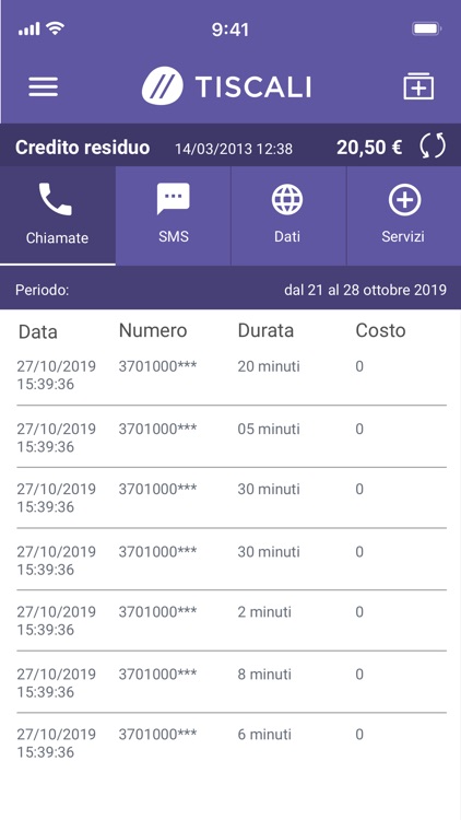MyTiscali screenshot-3