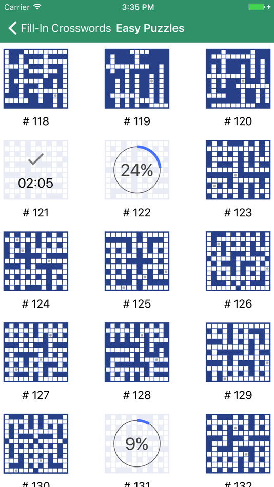 #4. Fill-In Crosswords (Word Fit) (iOS) 由: Emmanuel Mathis