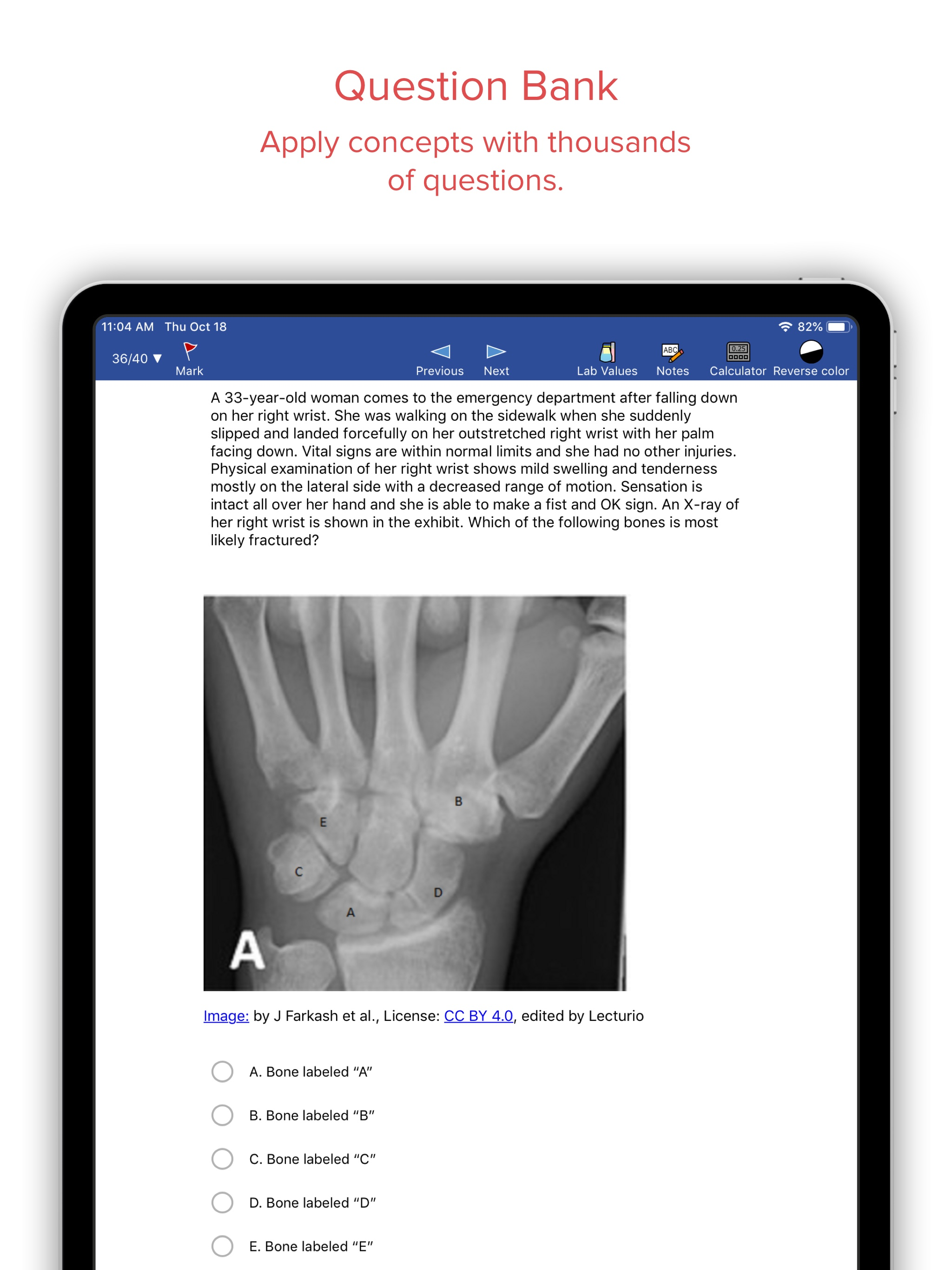 Lecturio, UAEU Libraries screenshot 8