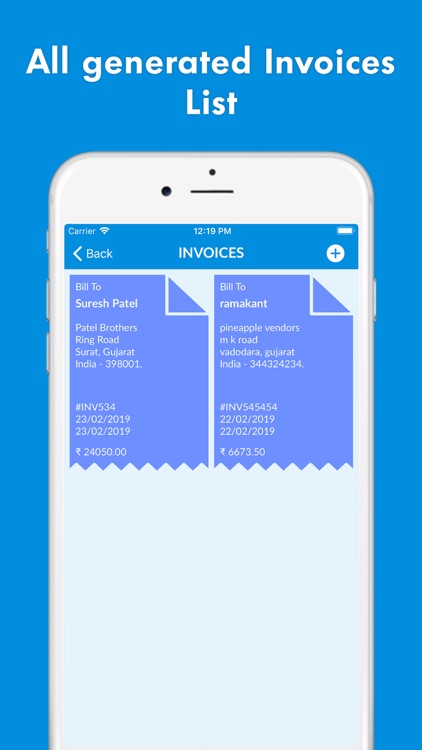 Invoice & Estimate Generator