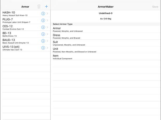 Screenshot #6 pour ArmorMaker