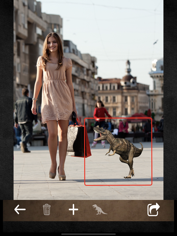 Dinosaur Photo Editor iPad screenshot 6 - Photo & Video app