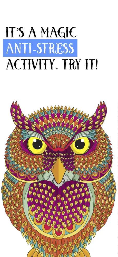 Anti-stress Coloring Book!