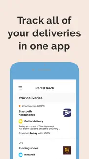 parceltrack - package tracker iphone screenshot 1