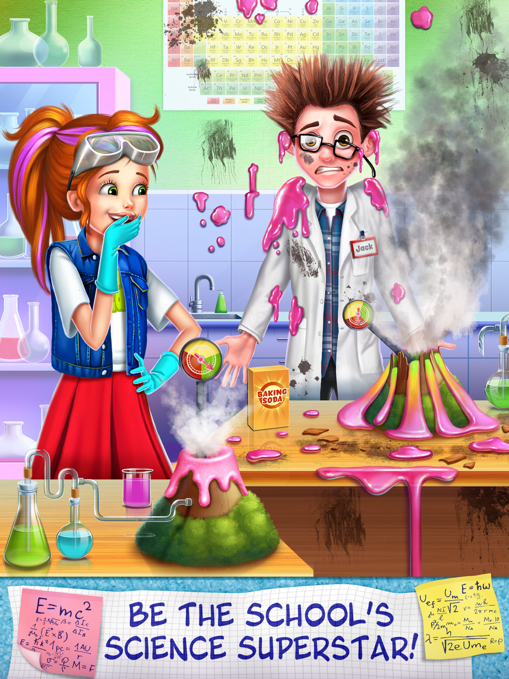 Science Girl Super Star