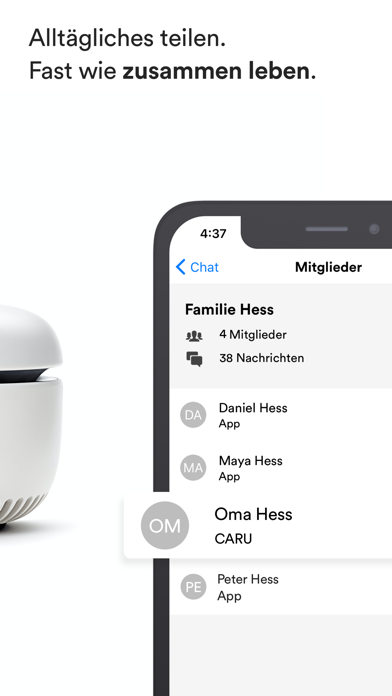 Screenshot #3 pour CARU Family Chat