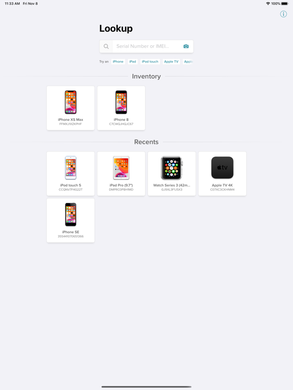 Screenshot #5 pour Reincubate Lookup