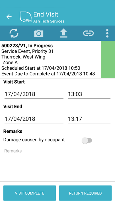 QFM Software Screenshot
