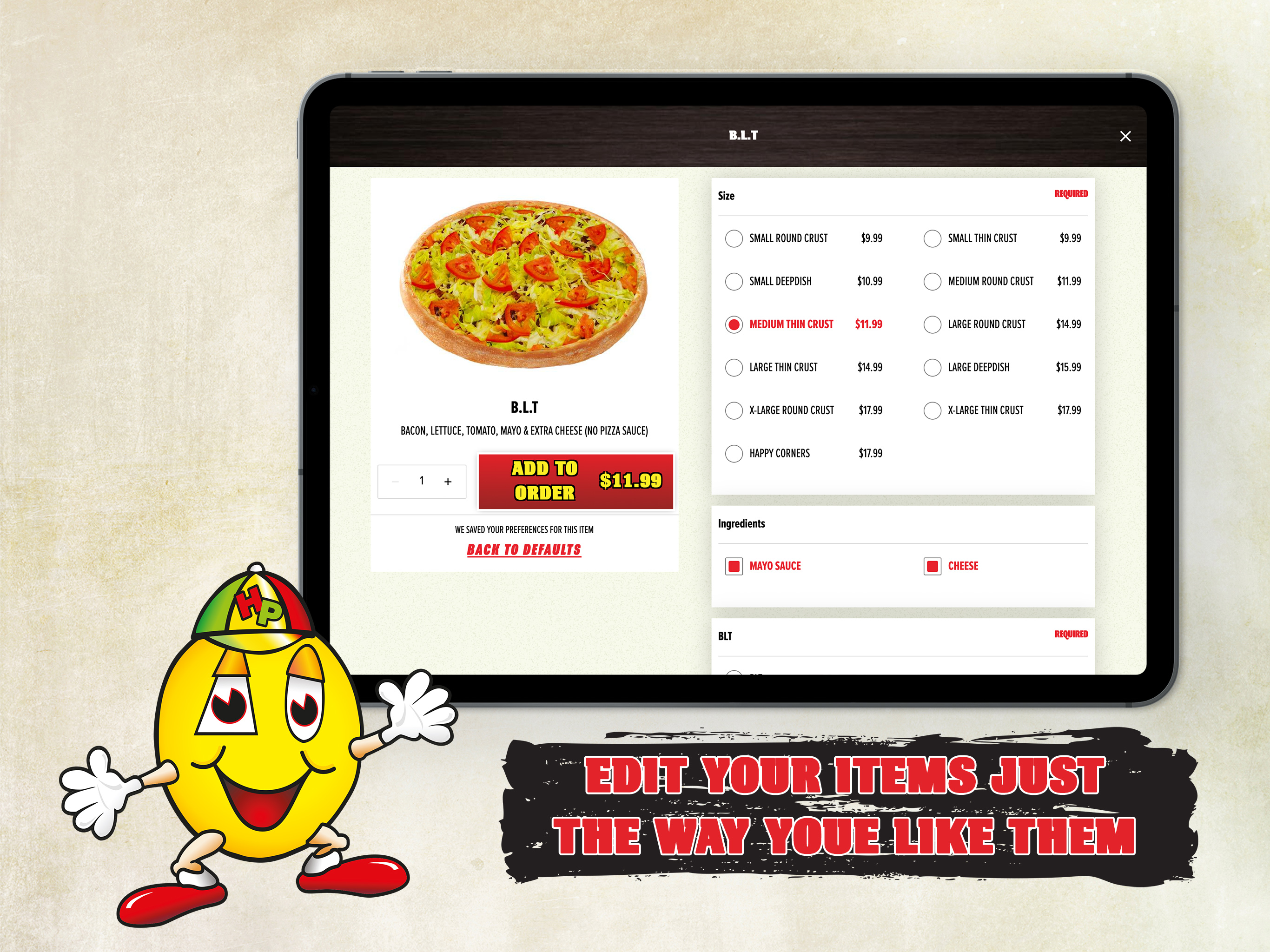 Happy's Pizza screenshot 9
