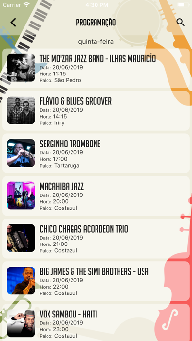 Rio das Ostras Jazz e Blues Screenshot
