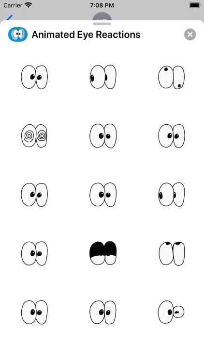 Animated Eye Reactions