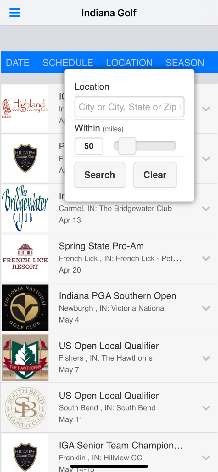 Indiana Golf Association