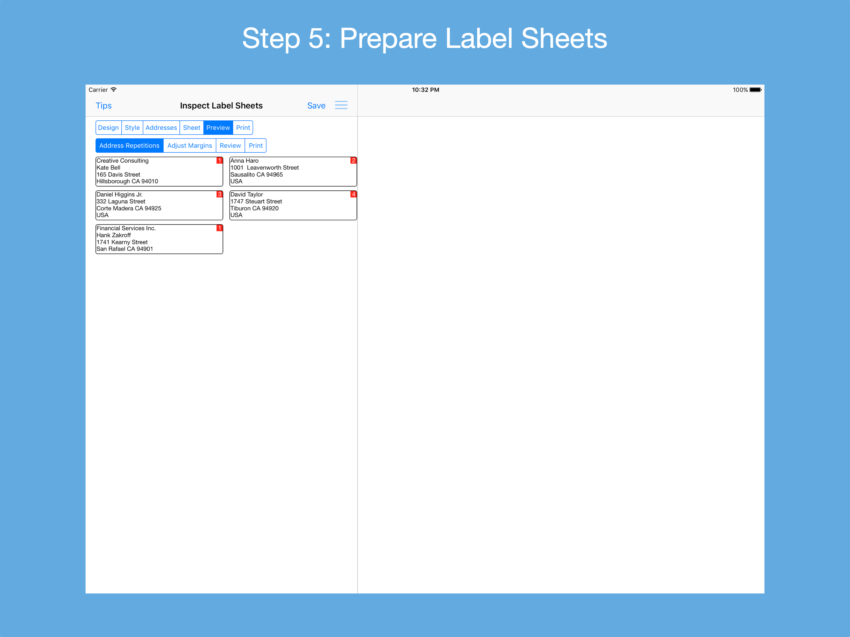 Address Label Creator screenshot 7