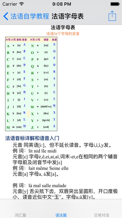 法语自学大全