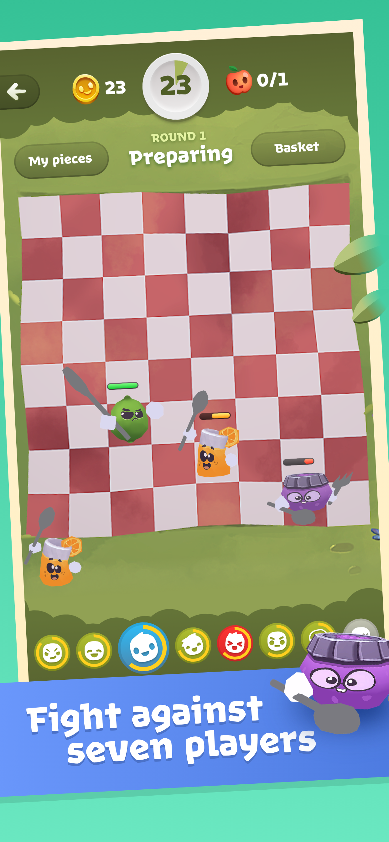 Picnic Auto Chess Strategy PvP