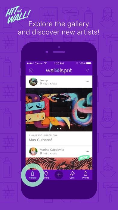 Screenshot #1 pour Wallspot