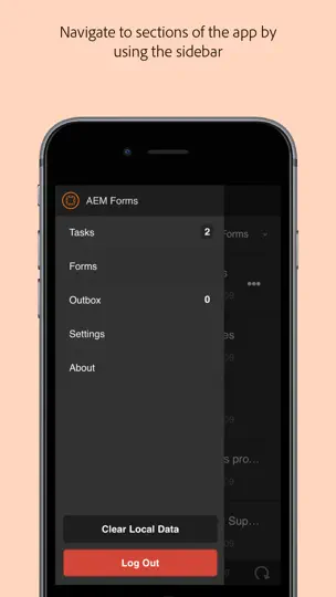 Adobe Experience Manager Forms iPhone Screenshot 2