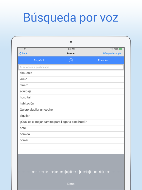Screenshot #5 pour Diccionario Español-Francés