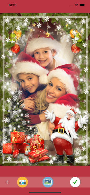 ‎Make Christmas Postcards Screenshot