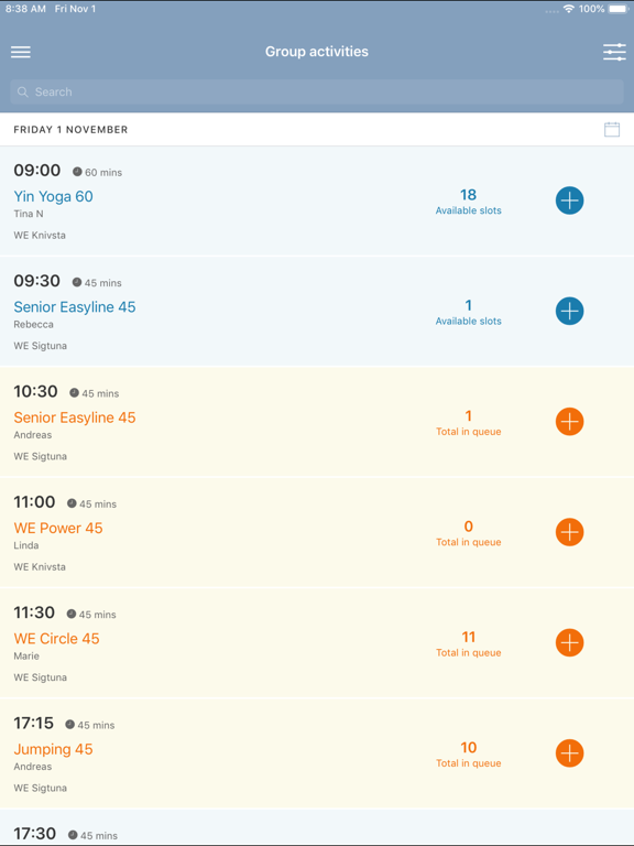 Screenshot #4 pour WE Träning och Hälsa