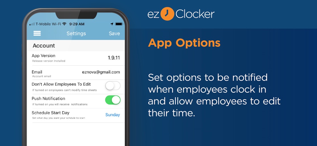 ezClocker: Employee Time Track screenshot 8