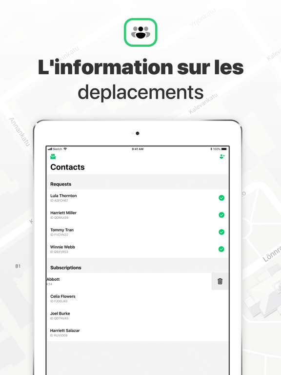 Screenshot #6 pour Localiser Amis - traqueur GPS