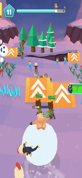 Game screenshot Snow Crash Town: Snowball Go! mod apk