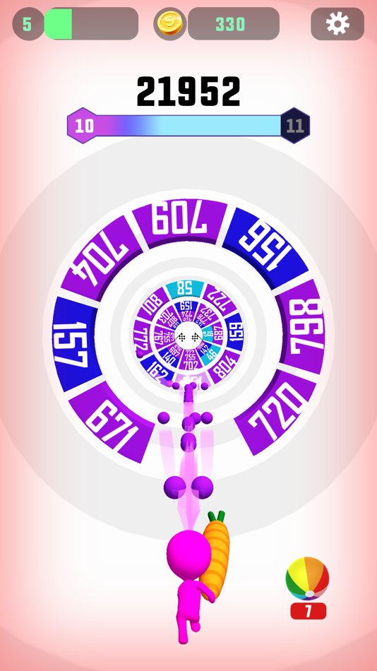 #7. Shotting Ball (iOS) 由: Bochuang Culture media