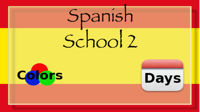 Screenshot #1 pour Spanish School 2 -Days & Color