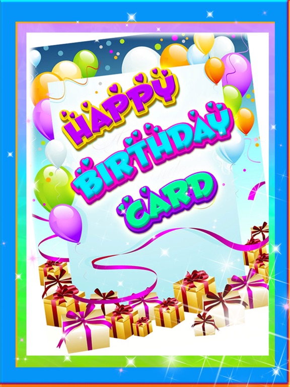 Happy Birthday Greeting Photo iPad screenshot