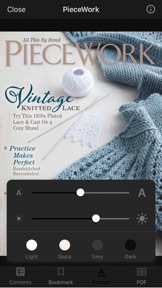 PieceWork Magazine screenshot
