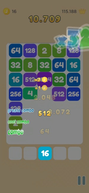 Strike the Tile - Merge 2048(圖6)-速報App