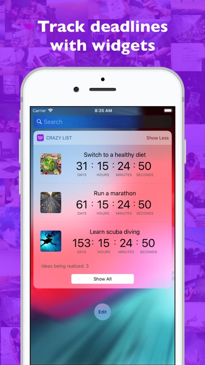 Crazy List - Vision Board