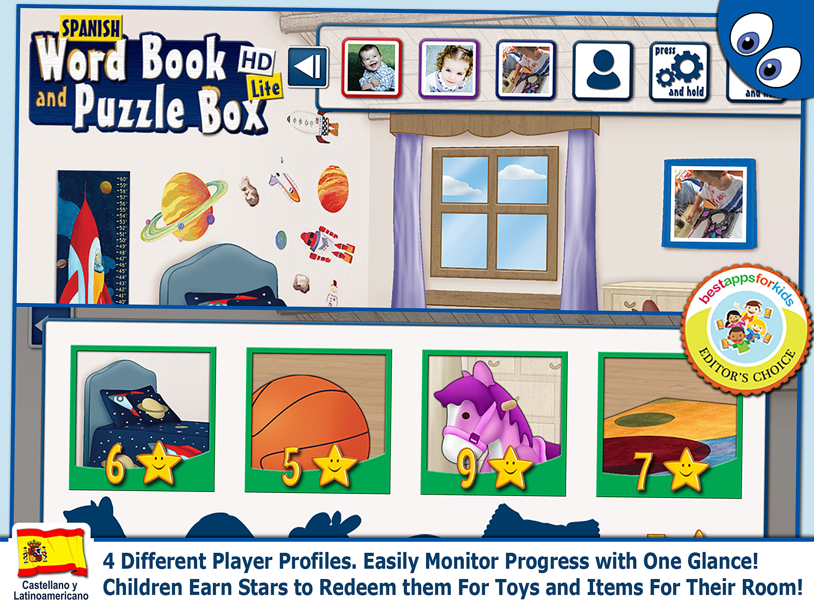 Spanish Words and Puzzles Lite screenshot 5