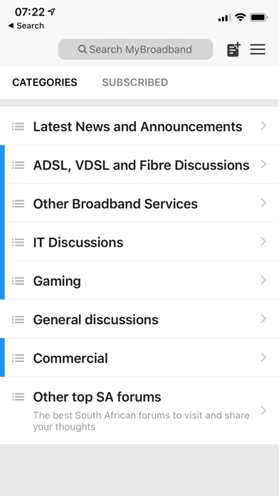 Screenshot 4 of MyBroadband App