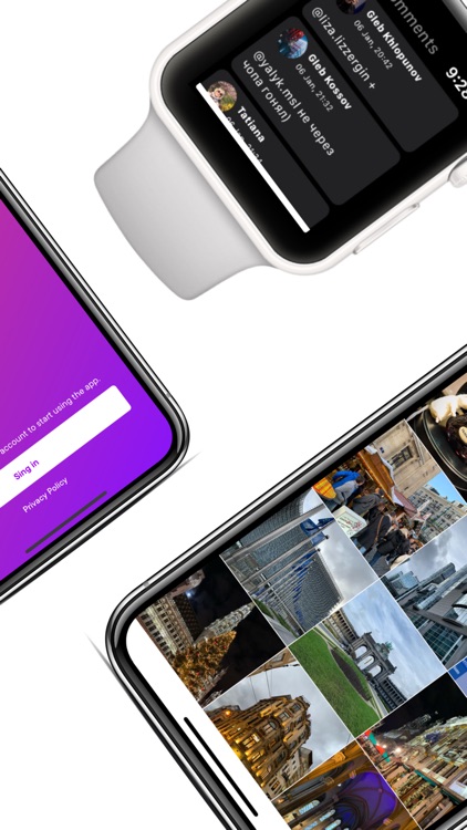 Photo Watch for Instagram feed