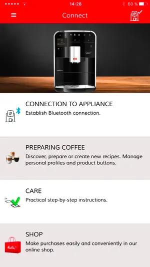 Melitta® Connect screenshot 2