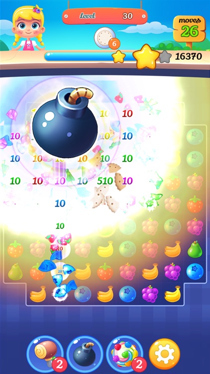 뉴 스윗 후르츠 팝: 퍼즐 매니아 screenshot-3