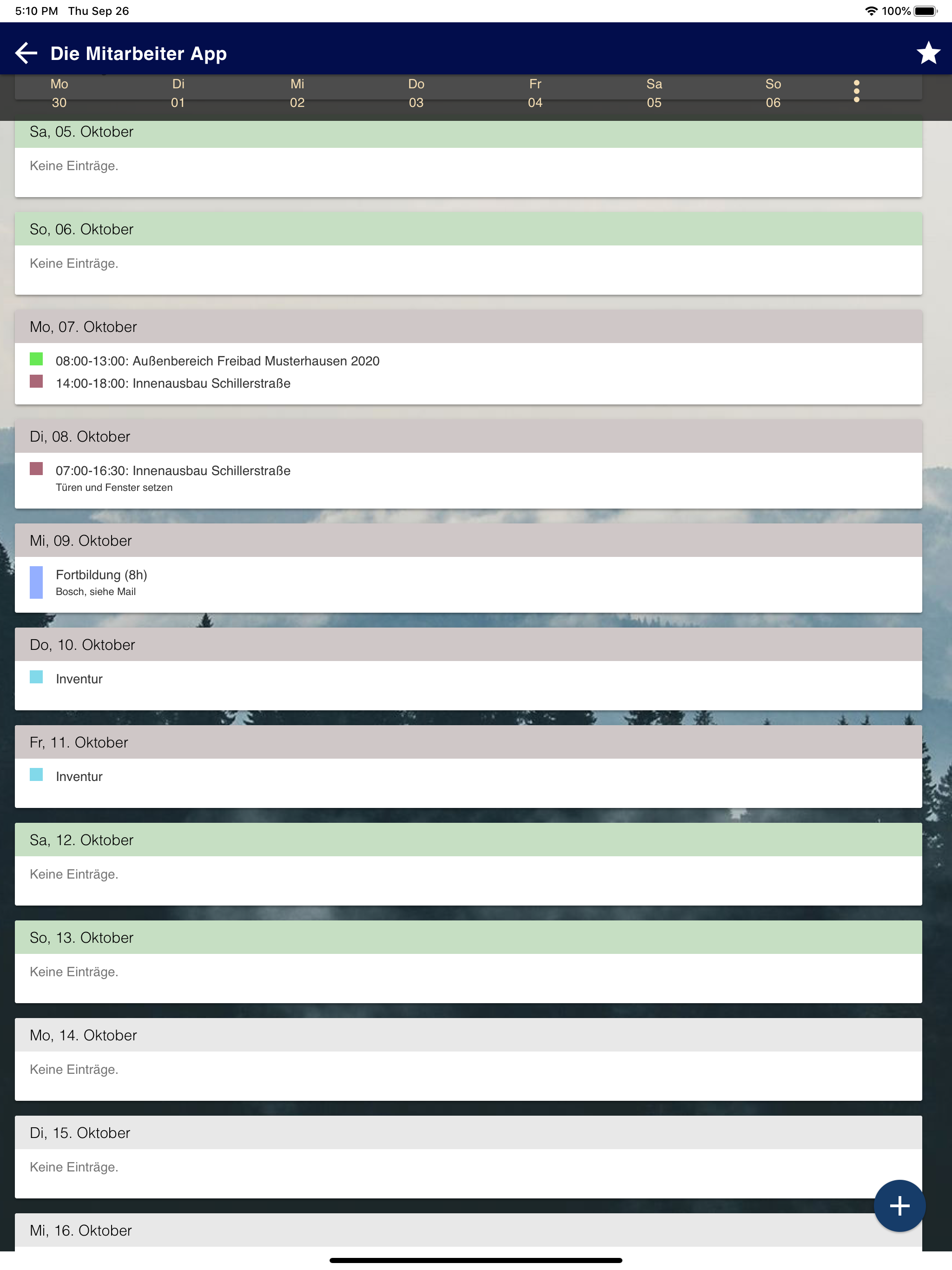 Die Mitarbeiter App screenshot 16