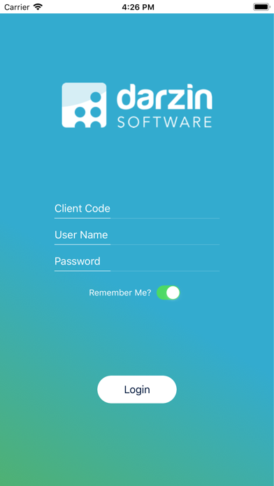 Darzin iPhone screenshot 1 - Business app