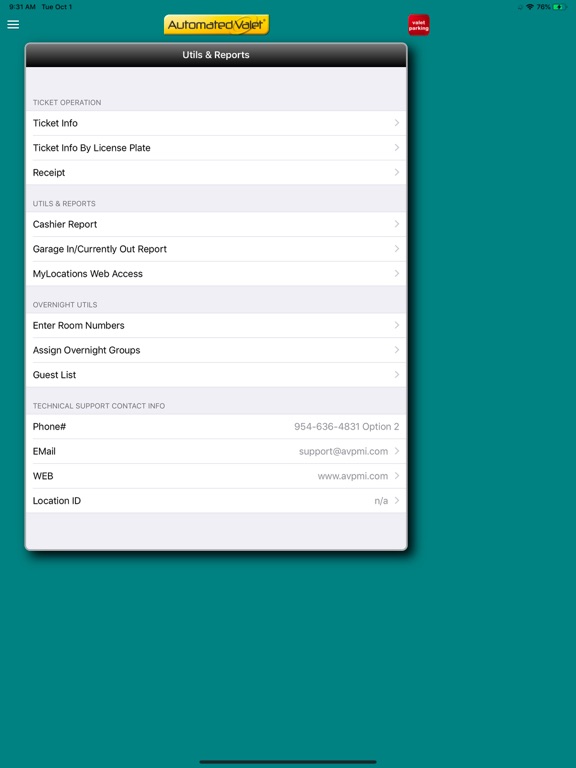 Screenshot #6 pour ValetPOSHD