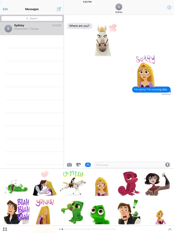 Screenshot #6 pour Disney Stickers: Tangled