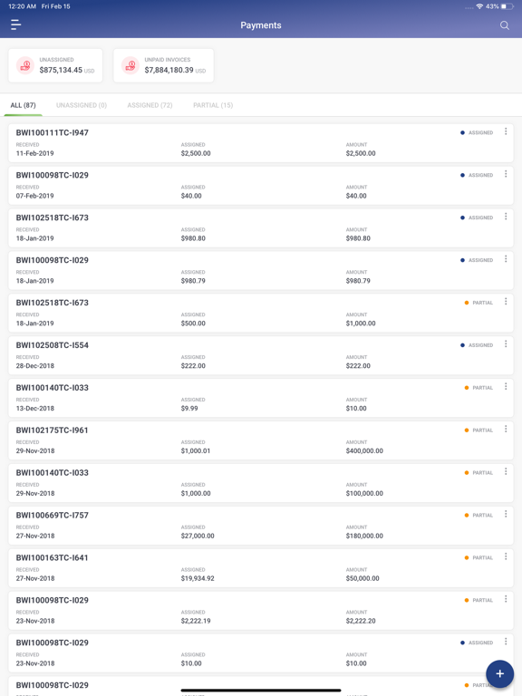 TradeCafé iPad screenshot 5 - Business app