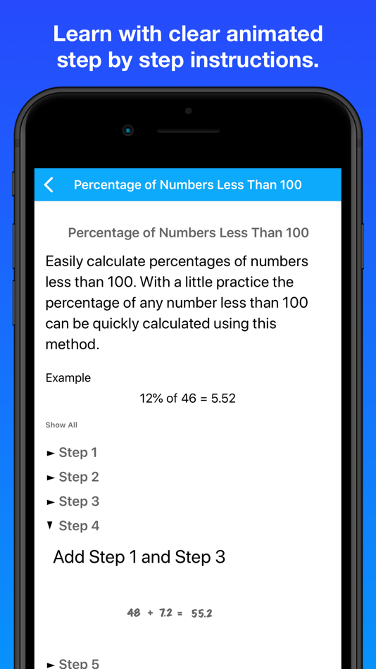 #2. Mathemagics: Algebra Practice (iOS) От: Blue Lightning Labs
