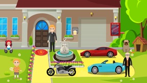 My Family Home Pretend Play screenshot