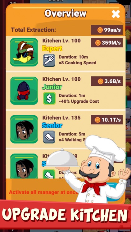 Top Chef Hero 2: Idle clicker screenshot-3