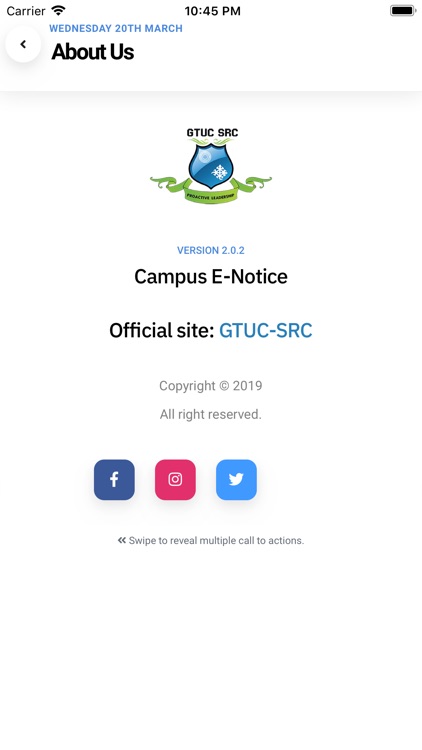 GTUC-SRC E-Notice screenshot-5