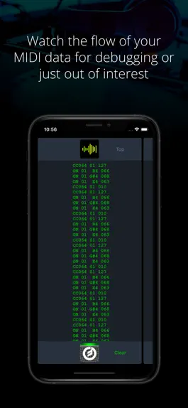 Game screenshot Midiflow Monitor (Audiobus) mod apk